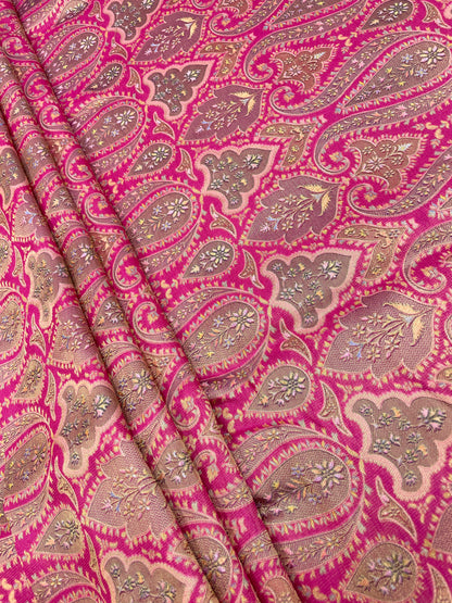 Banarsi Brocade Position Print (Color Available)