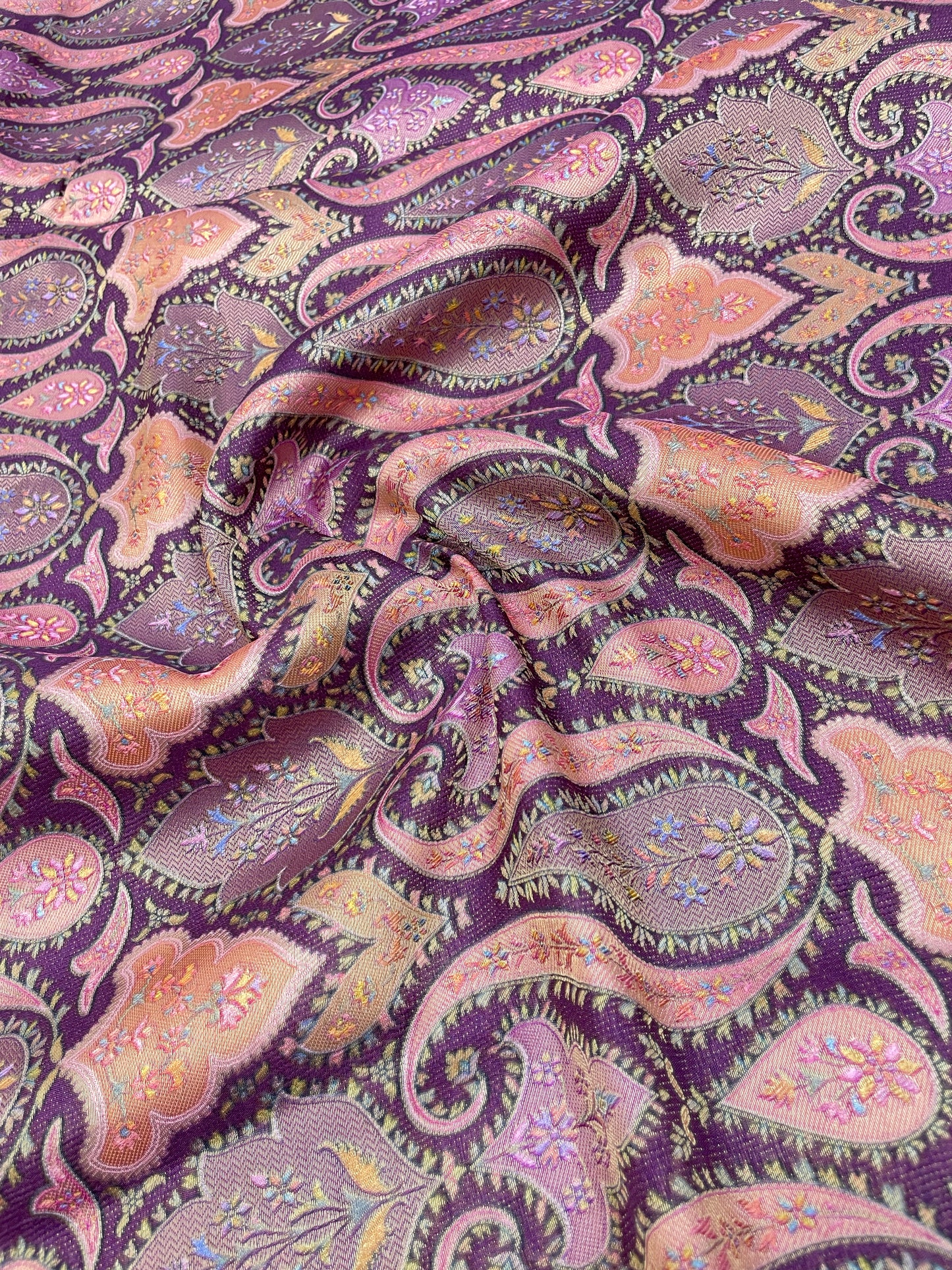 Banarsi Brocade Position Print (Color Available)