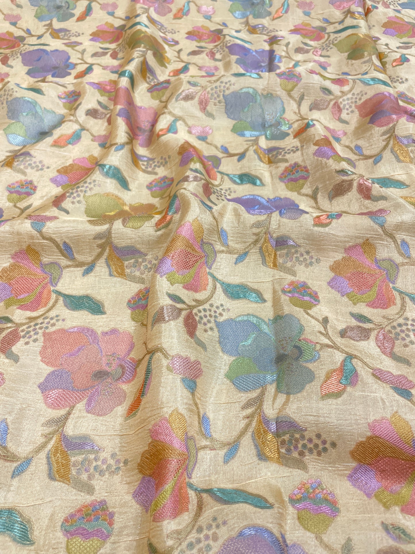 Banarsi Brocade Position Print (Color Available)