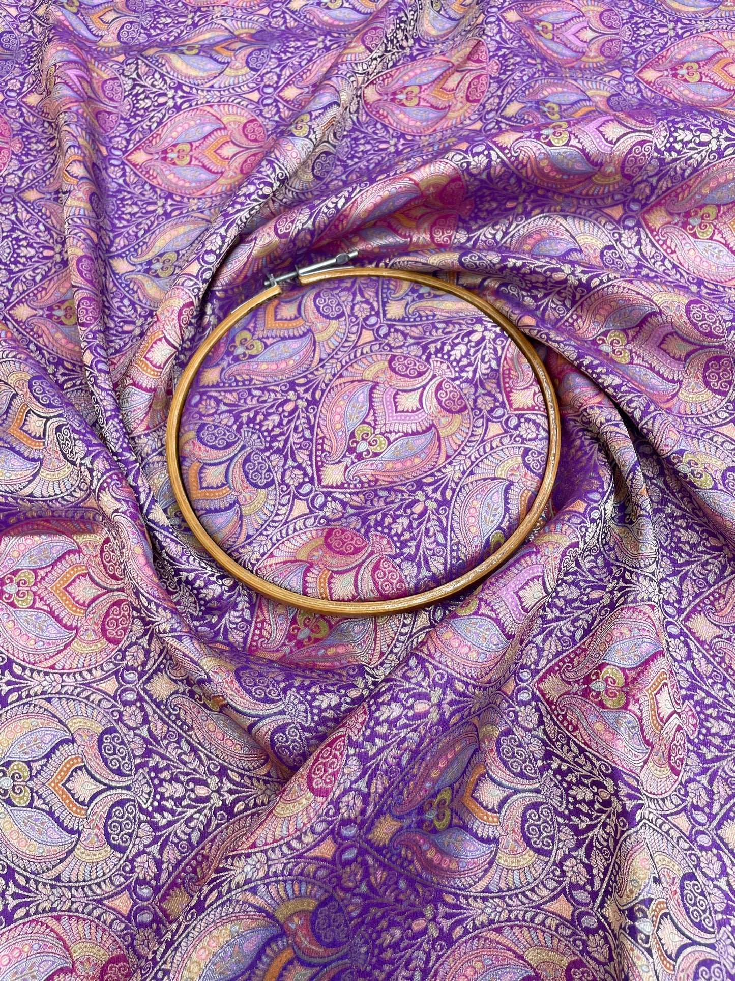 Banarsi Brocade Position Print (Color Available)