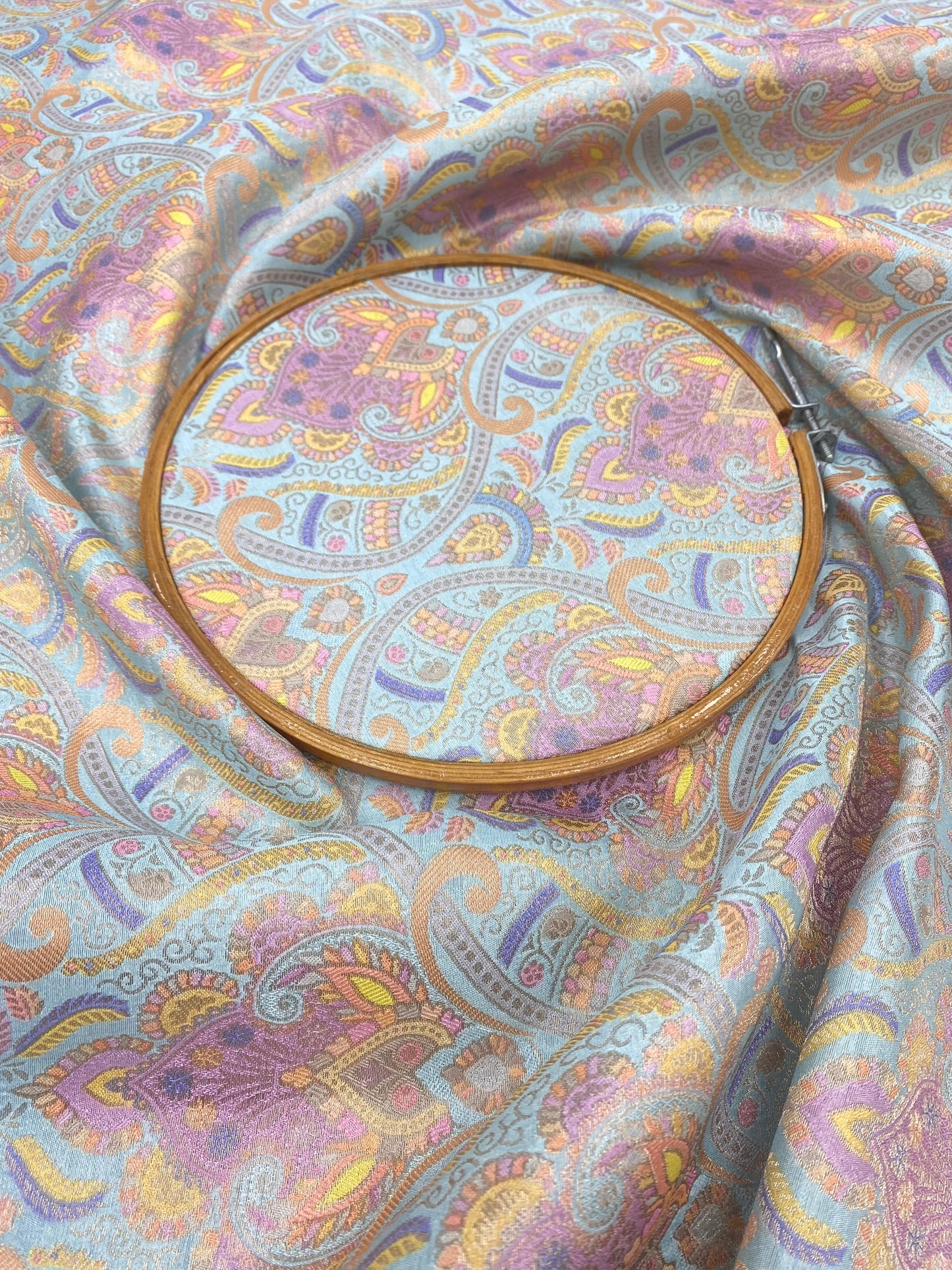 Banarasi Brocade With Print (Color Available) 44"Inch