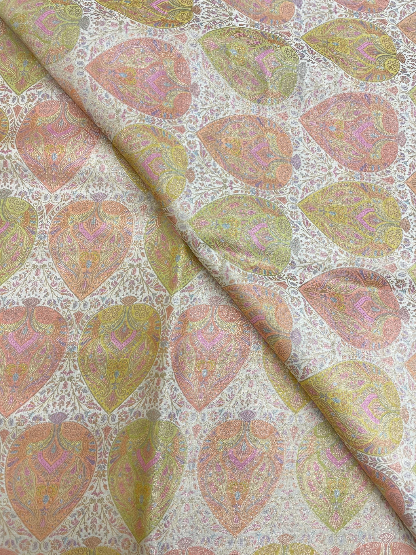 Banarsi Brocade Position Print (Color Available)