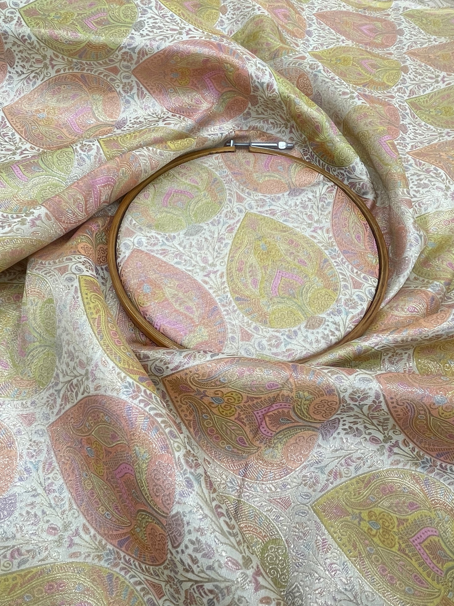 Banarsi Brocade Position Print (Color Available)