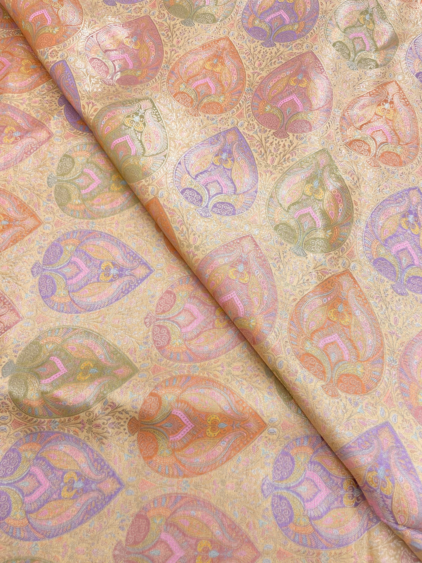 Banarsi Brocade Position Print (Color Available)