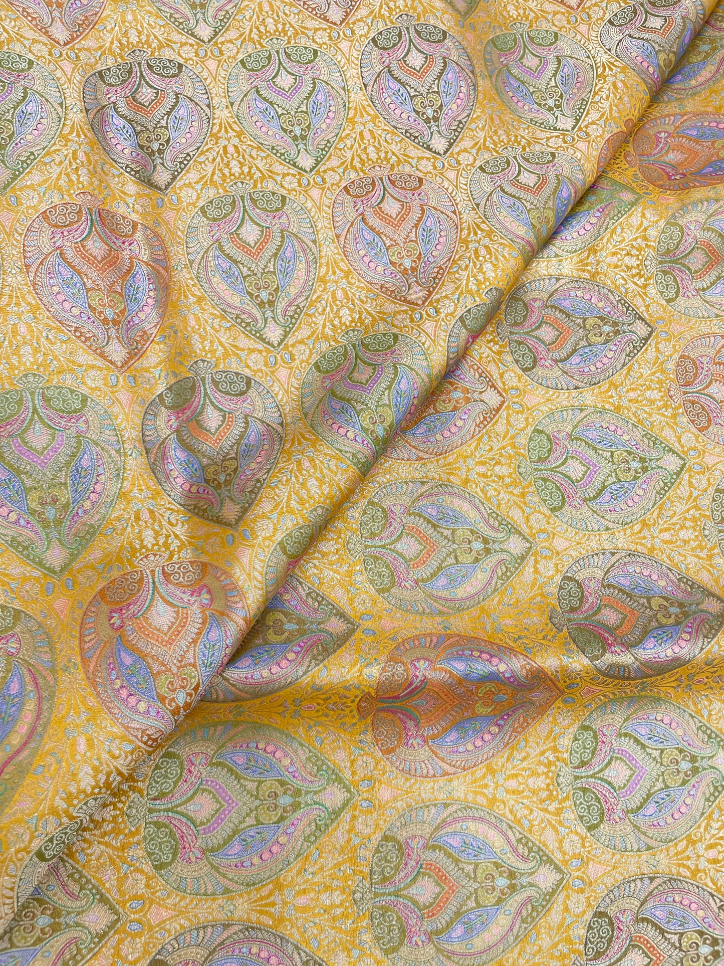 Banarsi Brocade Position Print (Color Available)