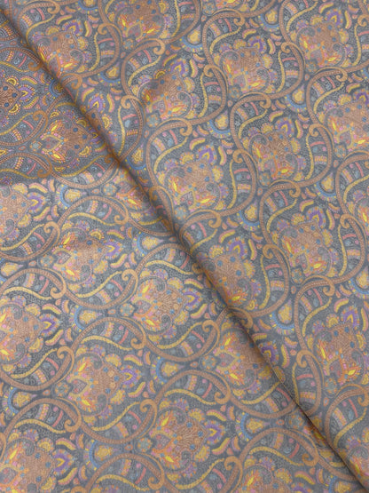 Banarasi Brocade With Print (Color Available) 44"Inch