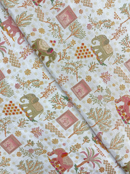 Dola Silk Embroidery (colors available) 44"inch