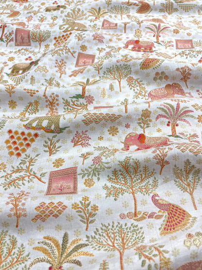 Dola Silk Embroidery (colors available) 44"inch