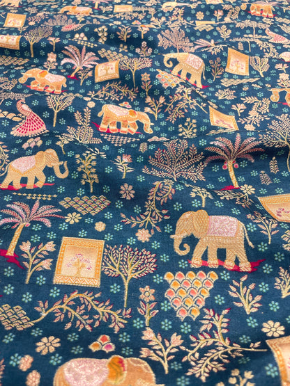 Dola Silk Embroidery (colors available) 44"inch