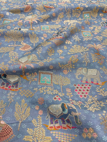 Dola Silk Embroidery (colors available) 44"inch