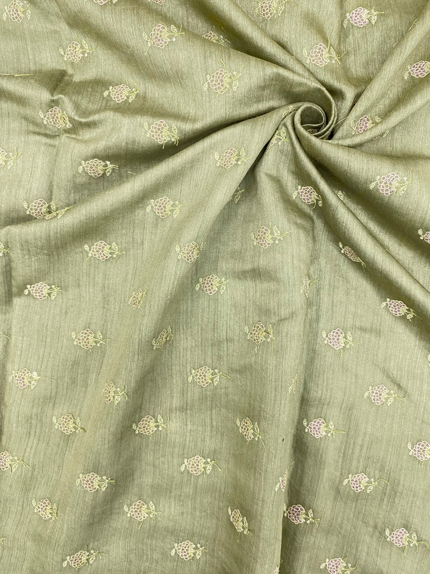 Pure Munga Embroidery (Color Availble) 44"Inch