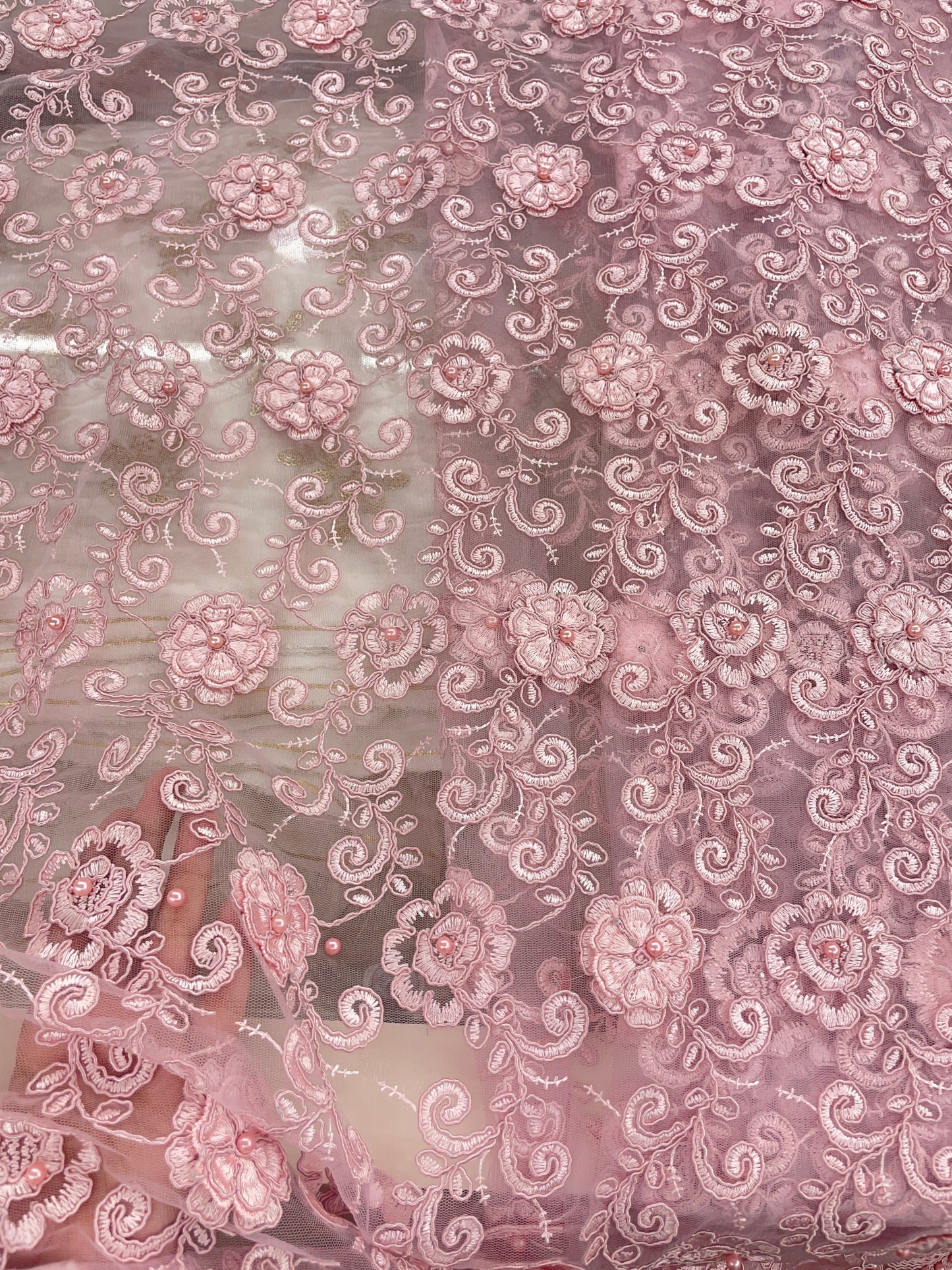 Net Embroidery Handwork