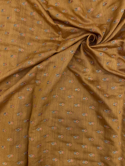 Pure Munga Embroidery (Color Availble) 44"Inch