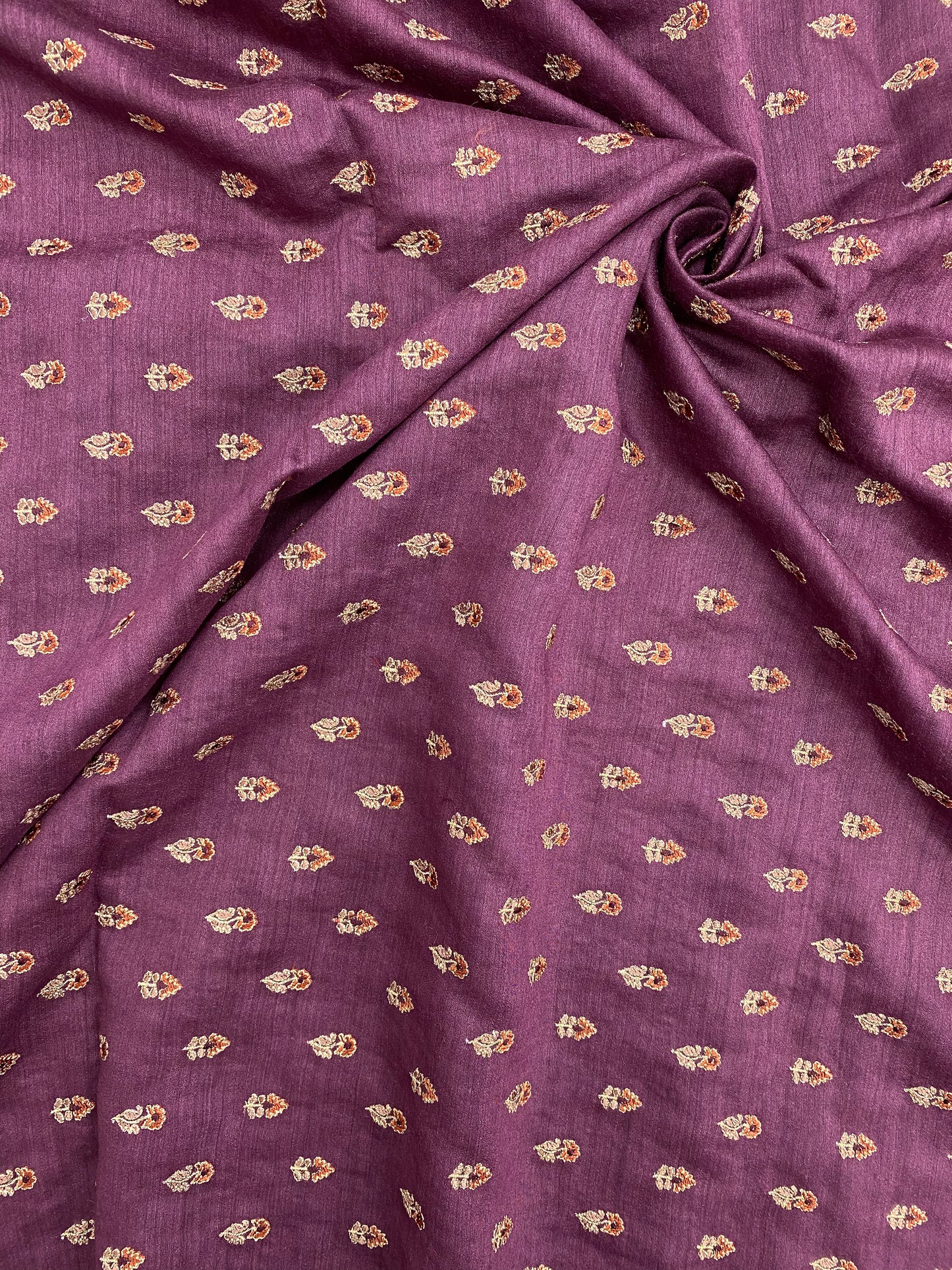 Pure Munga Embroidery (Color Availble) 44"Inch