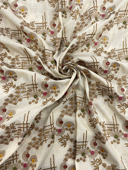 Pure Munga Meenakari Jacquard