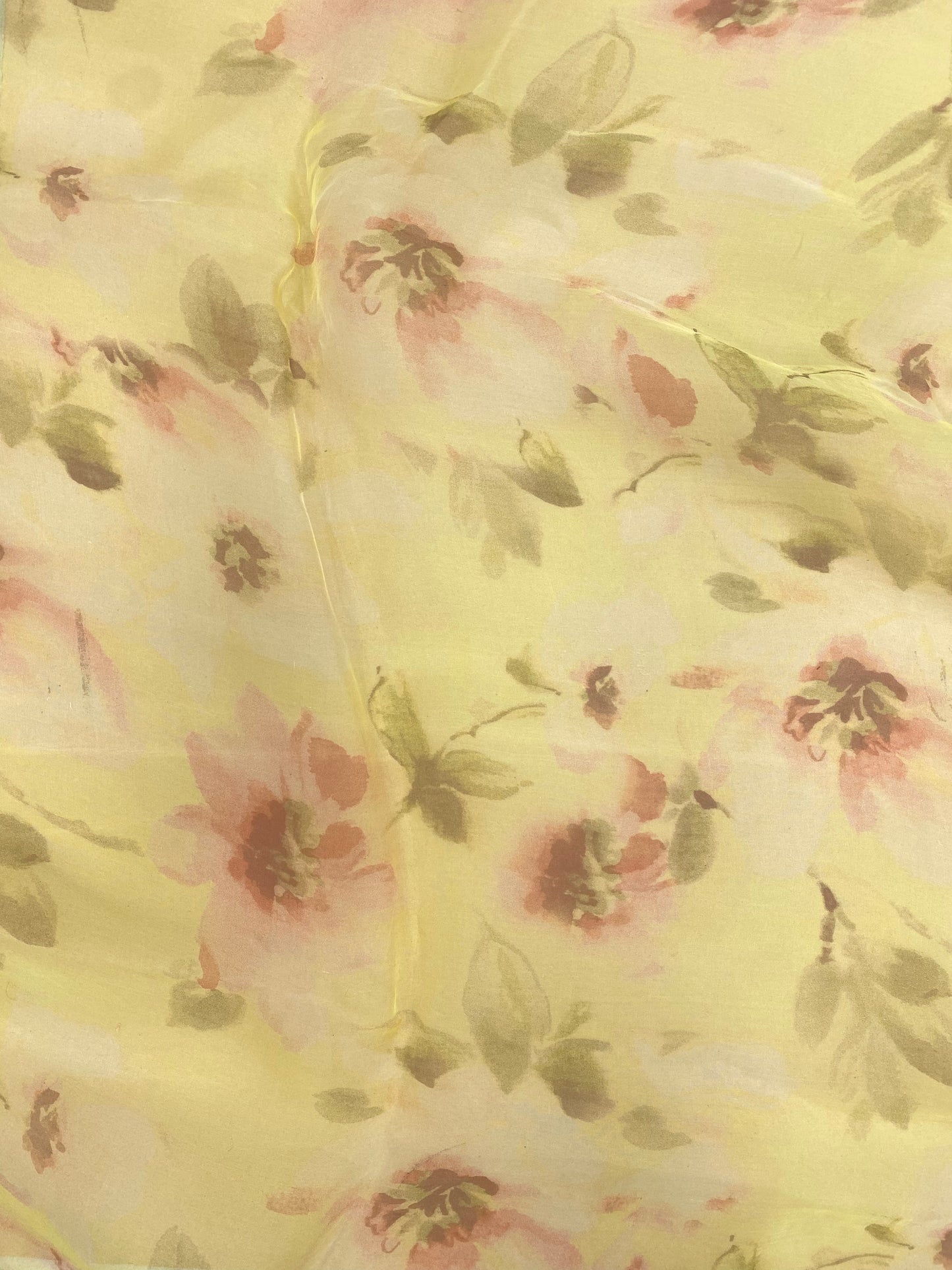 Pure Silk Organza Print
