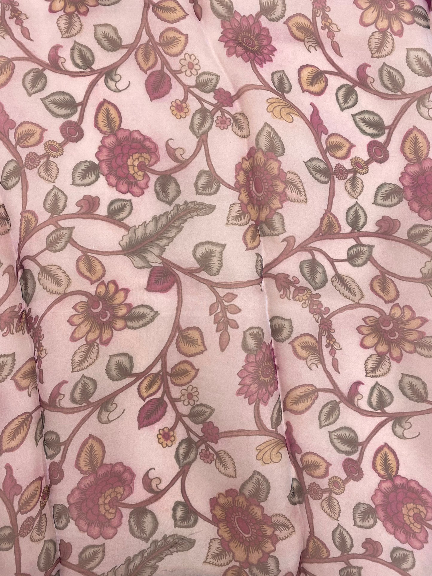 Pure Silk Organza Print