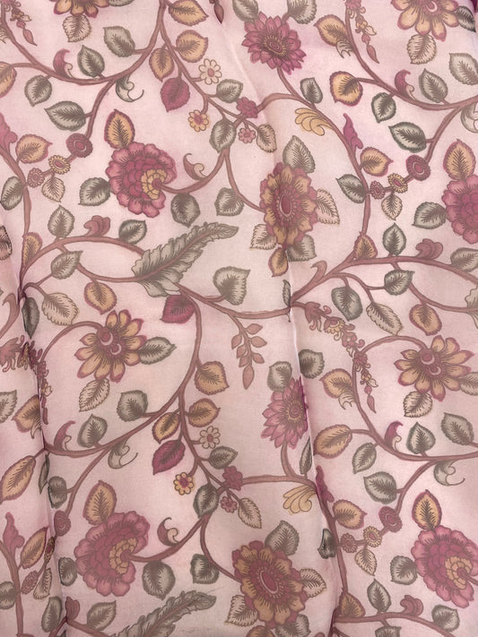 Pure Silk Organza Print