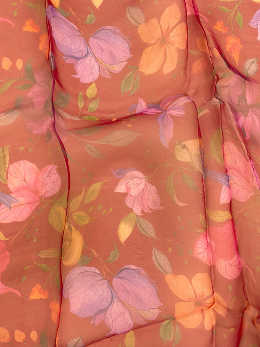 Pure Silk Organza Print