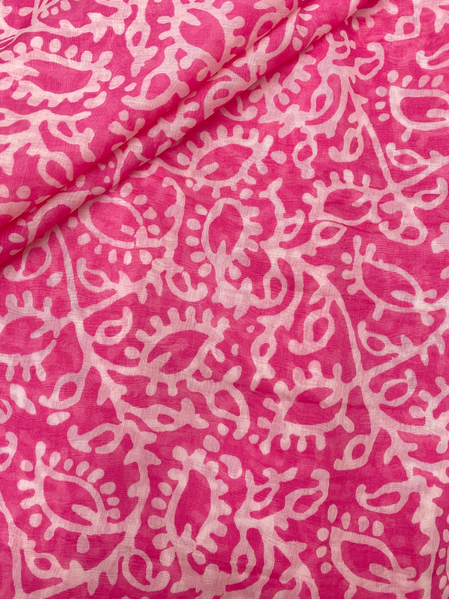 Chanderi Print(Colors Available)44'inch