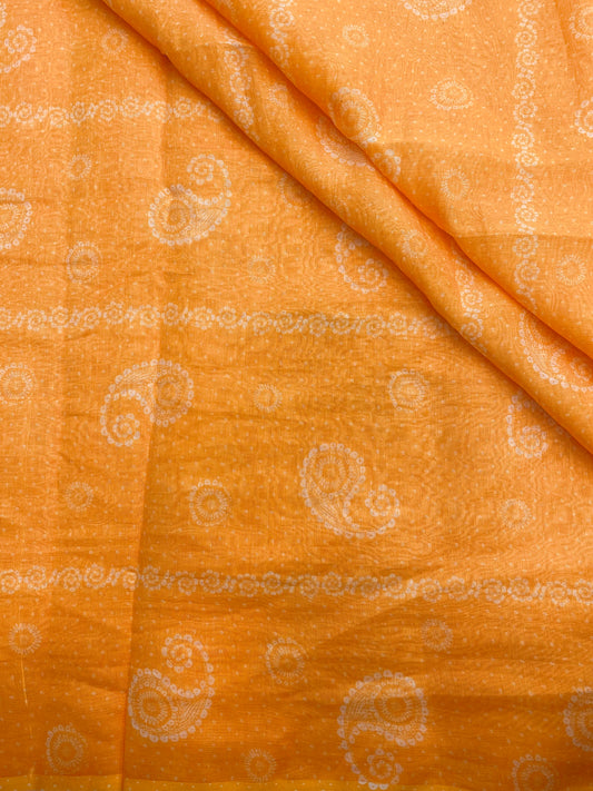 Chanderi Print(Colors Available)44'inch