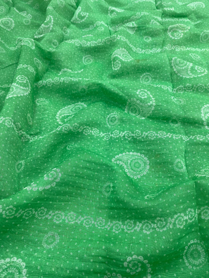 Chanderi Print(Colors Available)44'inch