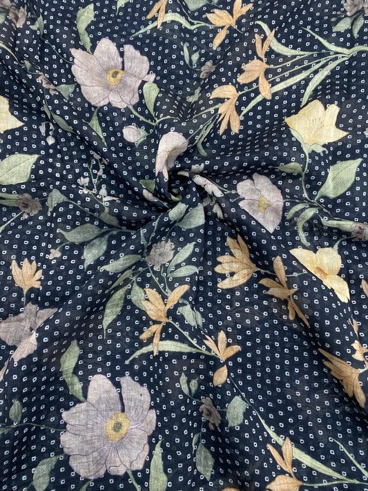 Chanderi Print (44'inch)