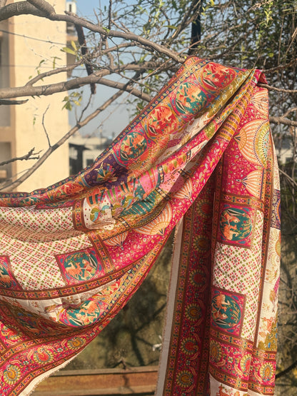 Banarasi Position Print Dupatta