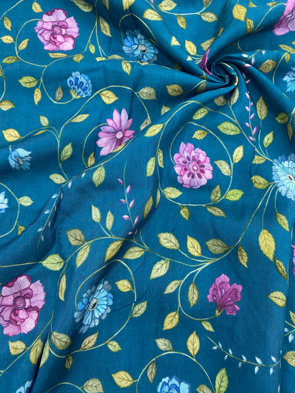 Dola Silk Patola Print (44" Inch)