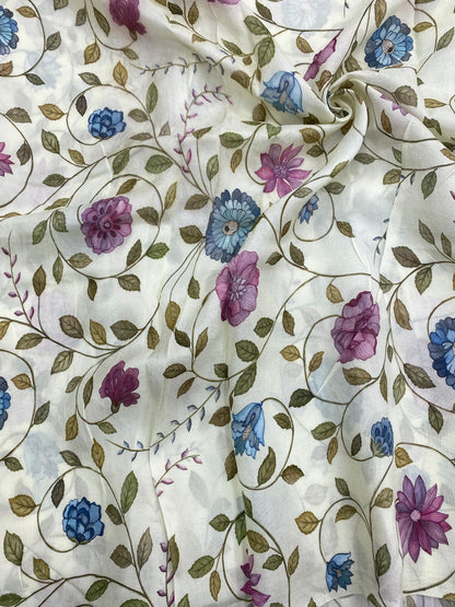 Dola Silk Patola Print (44" Inch)