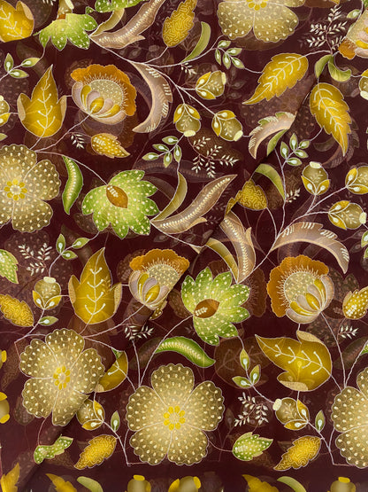 Viscose Organza Embroidery (Color Available)