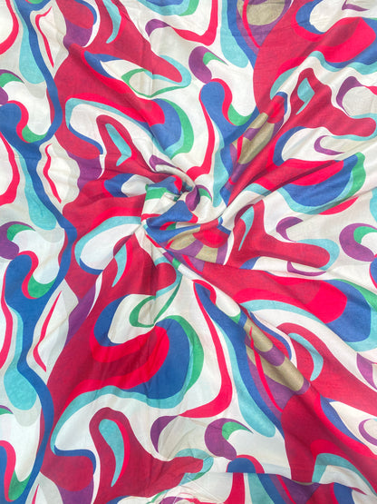 Raw Silk Print (Color Available)