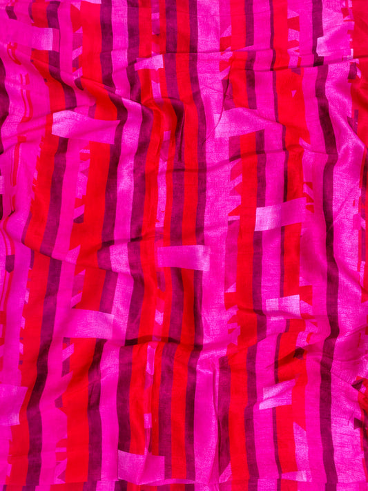 Raw Silk Print (Color Available)
