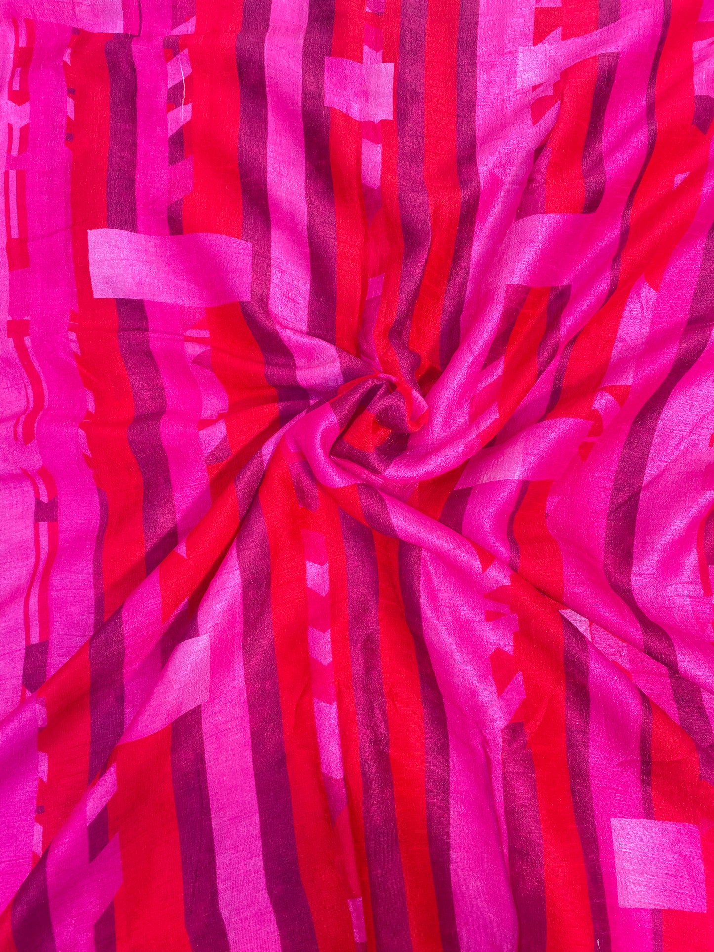 Raw Silk Print (Color Available)