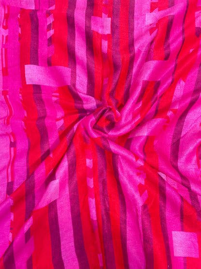 Raw Silk Print (Color Available)