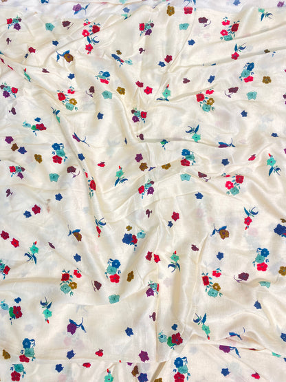 Raw Silk Print (Color Available)