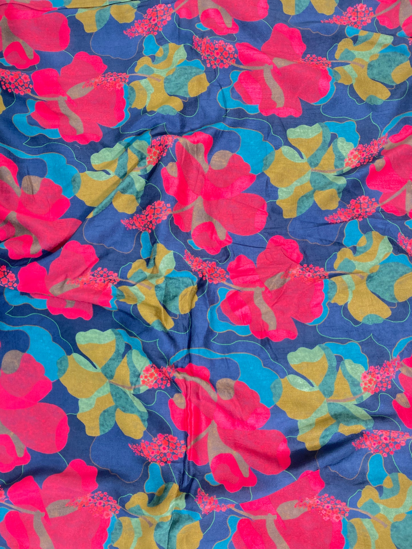 Raw Silk Print (Color Available)