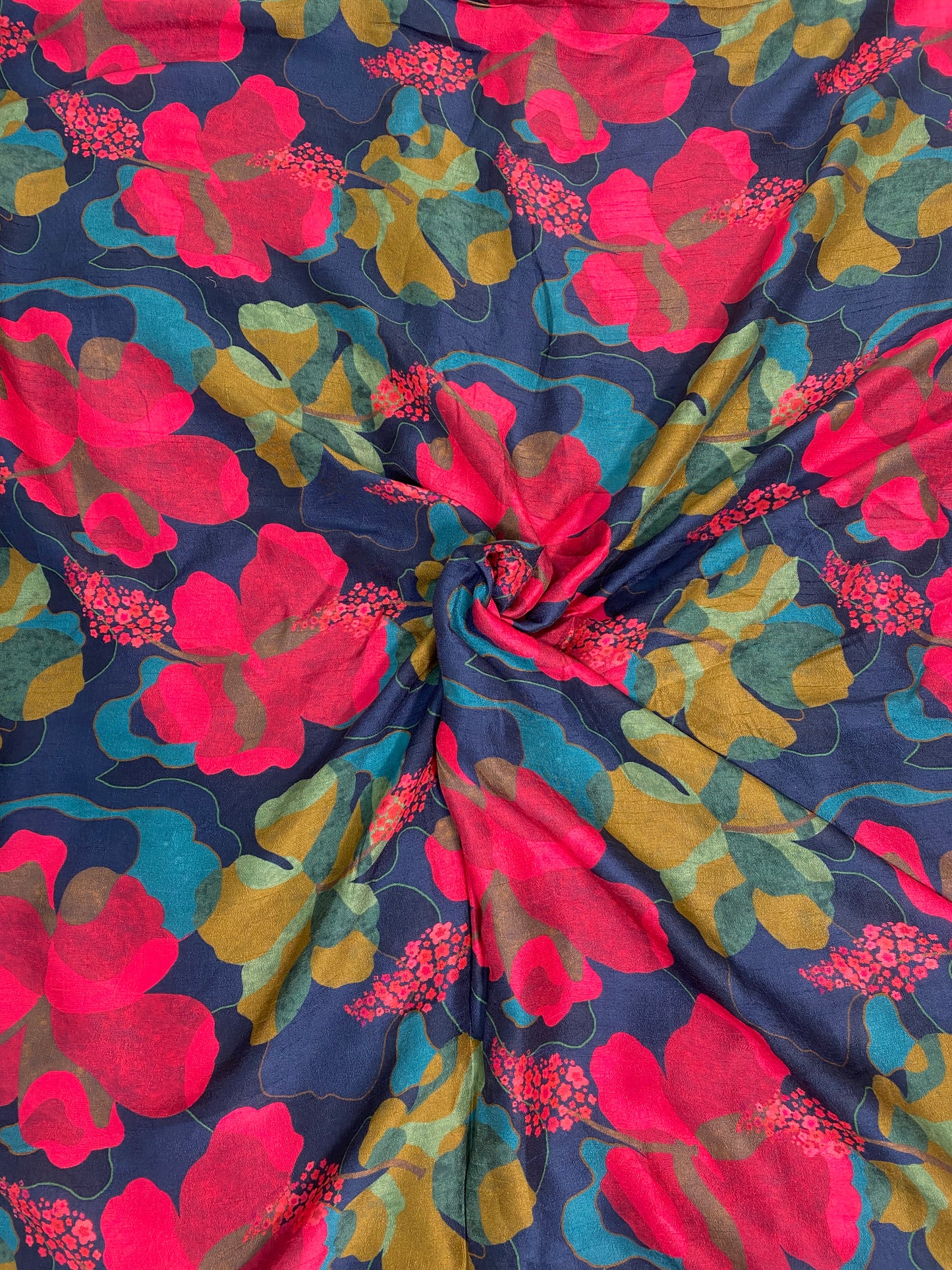 Raw Silk Print (Color Available)