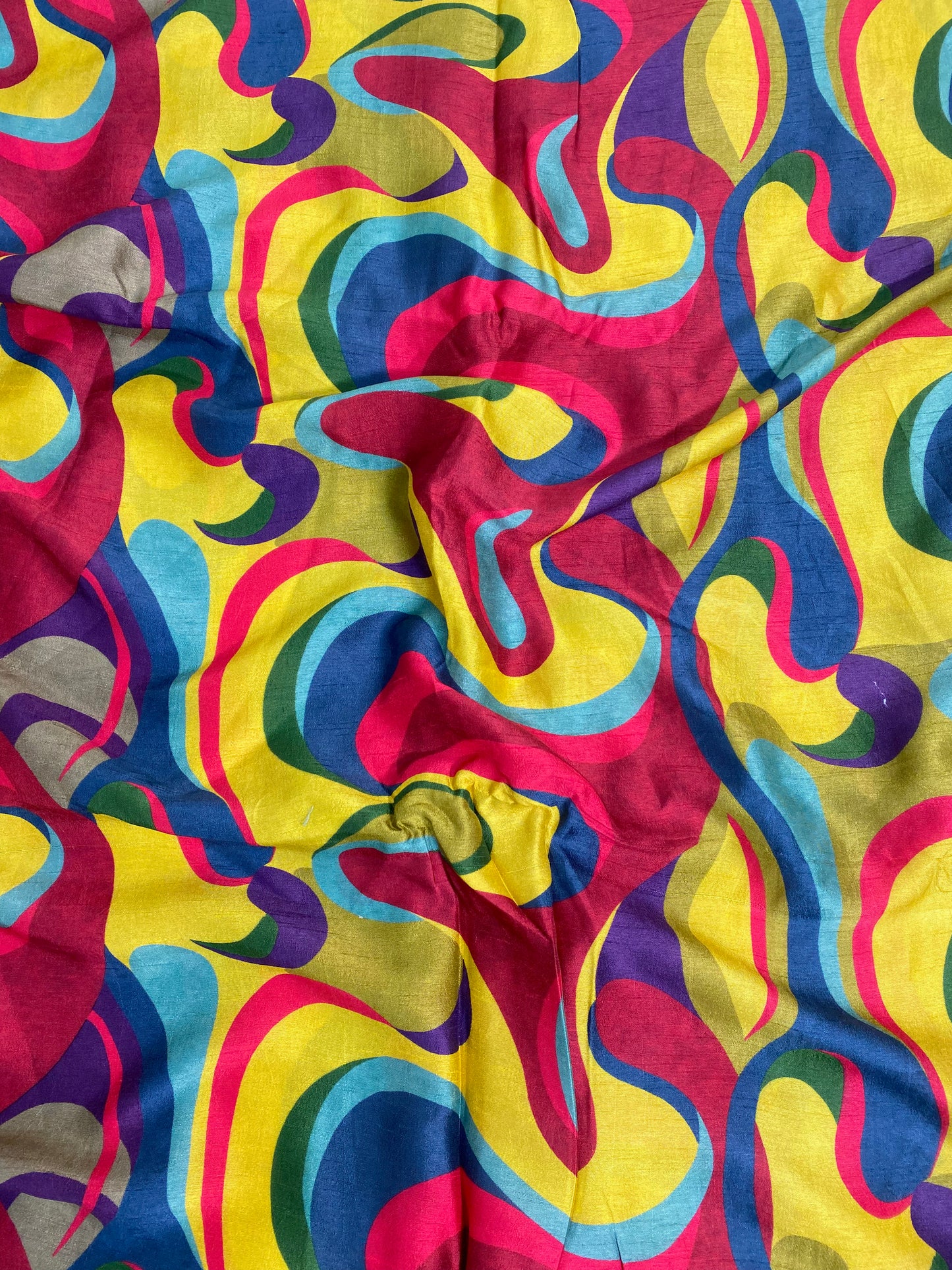 Raw Silk Print (Color Available)