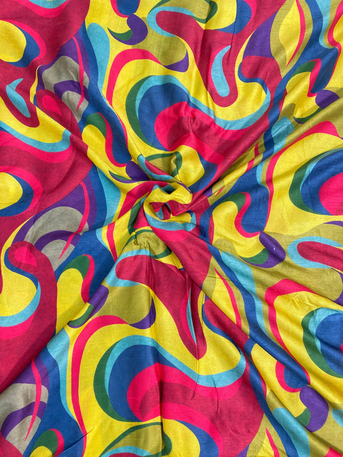 Raw Silk Print (Color Available)