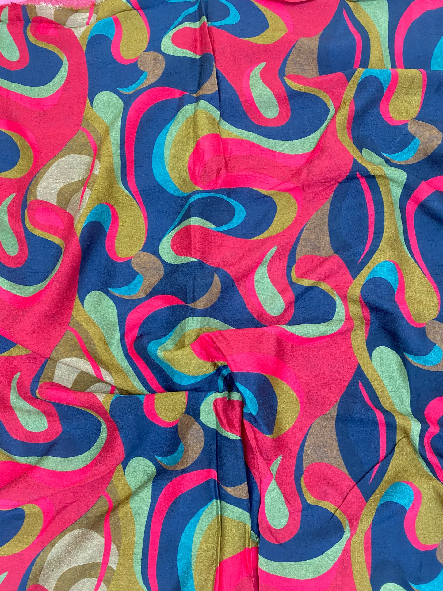 Raw Silk Print (Color Available)