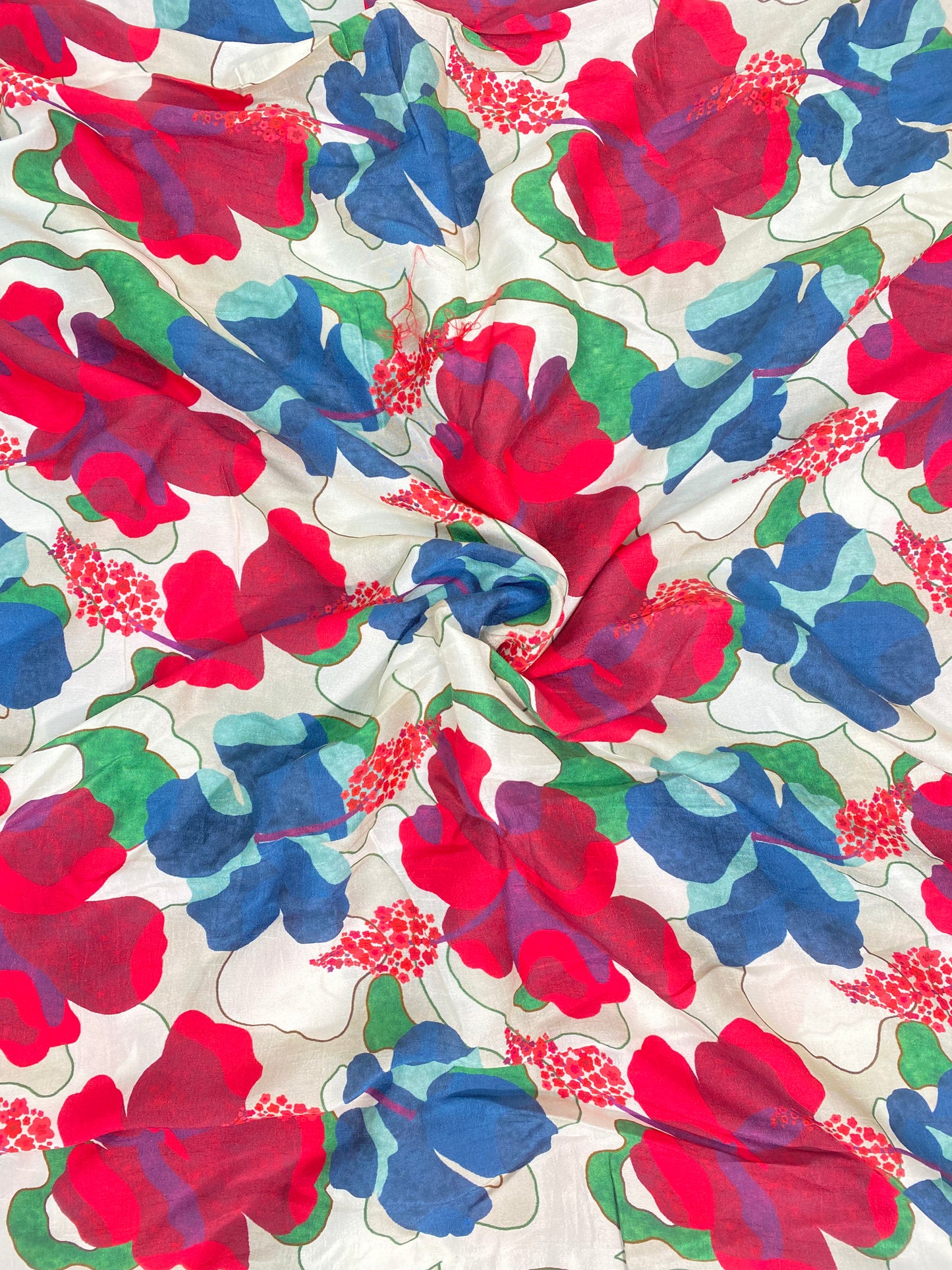 Raw Silk Print (Color Available)