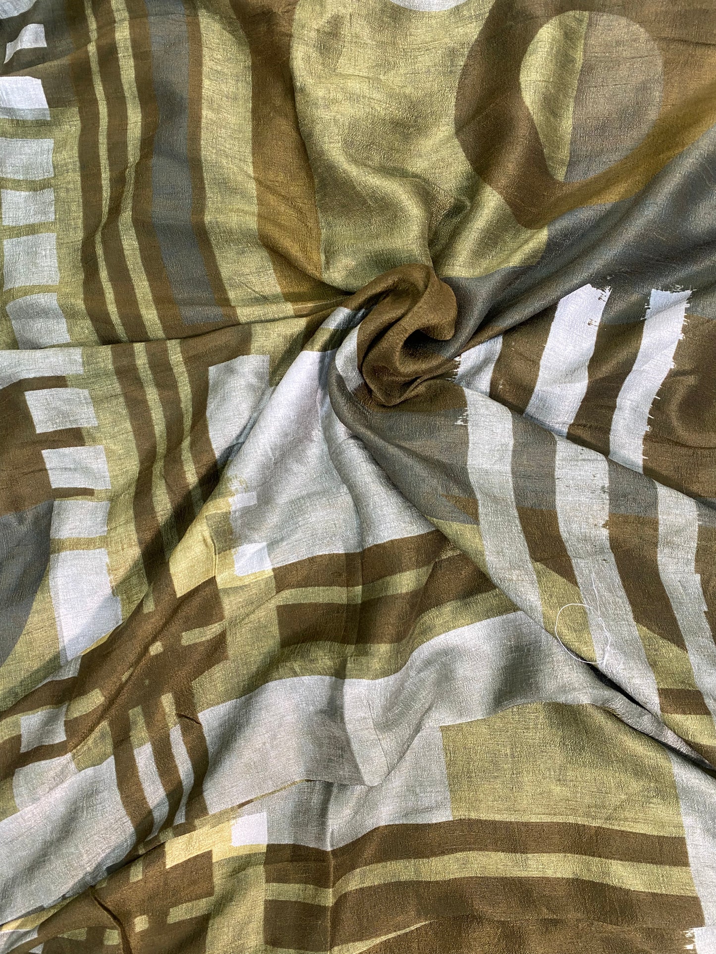 Raw Silk Print (Color Available)