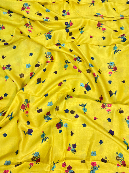 Raw Silk Print (Color Available)