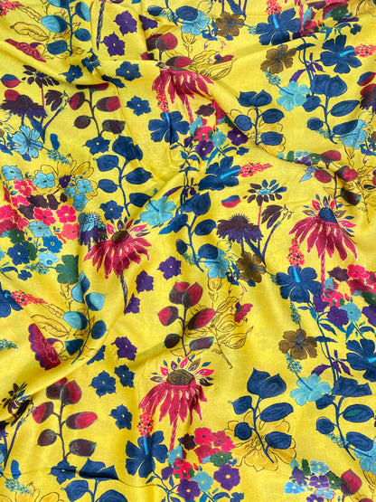 Raw Silk Print (Color Available)