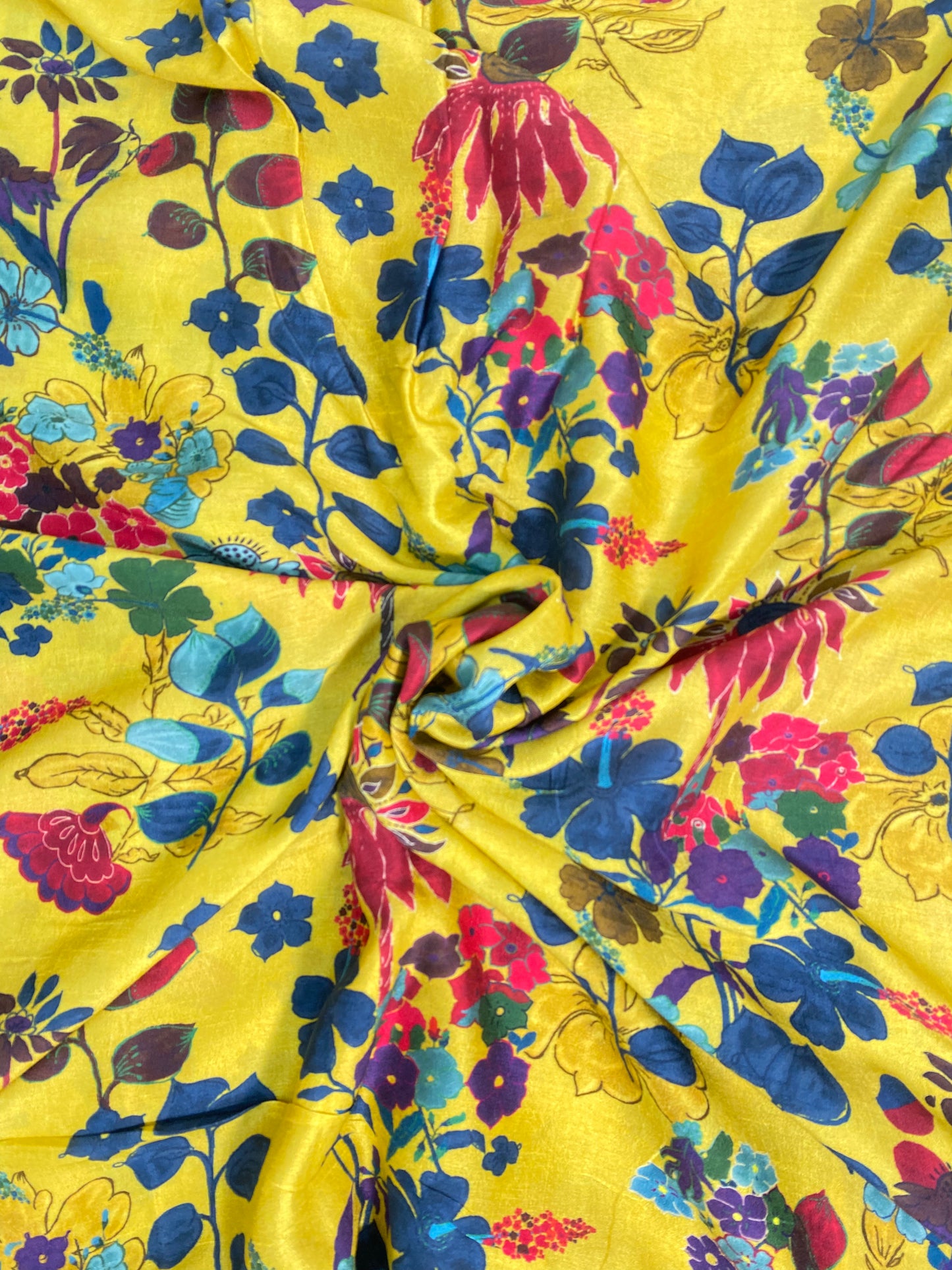 Raw Silk Print (Color Available)