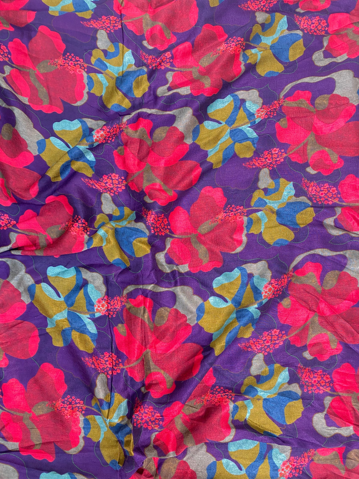 Raw Silk Print (Color Available)