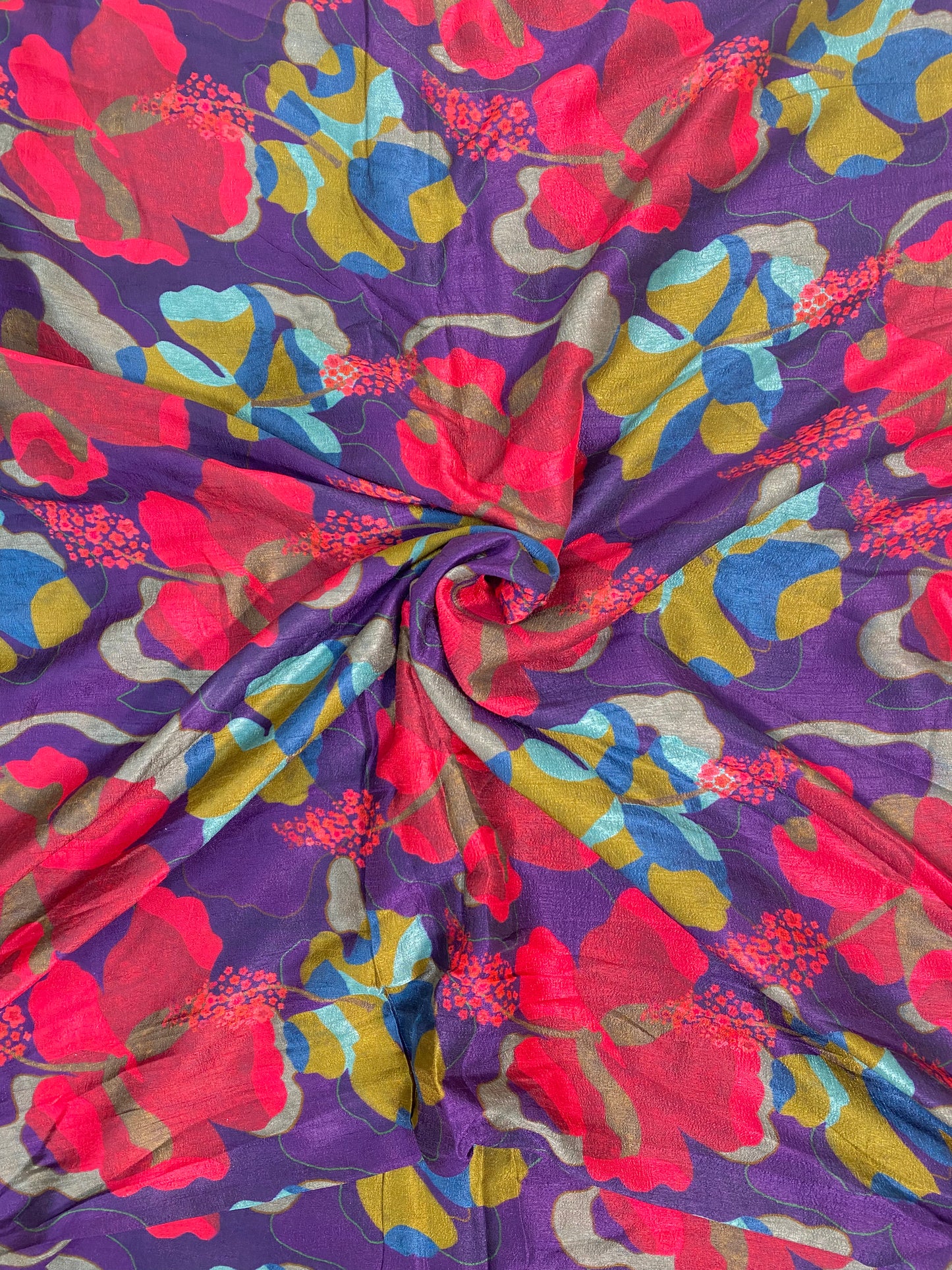 Raw Silk Print (Color Available)