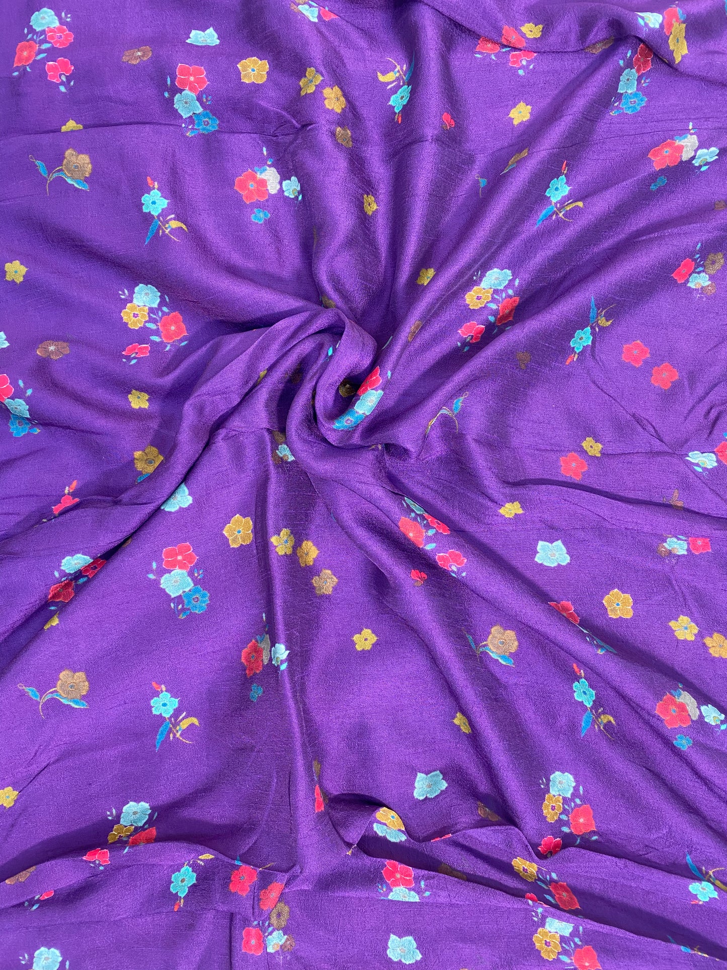 Raw Silk Print (Color Available)