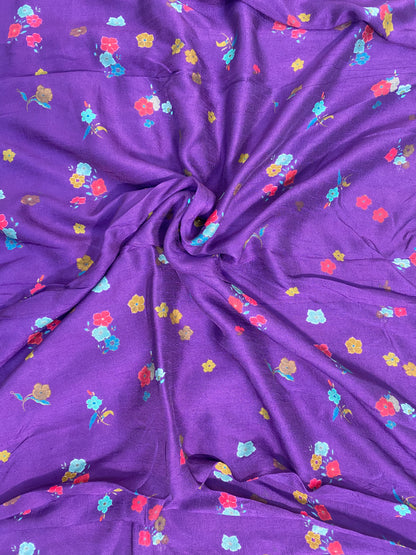 Raw Silk Print (Color Available)